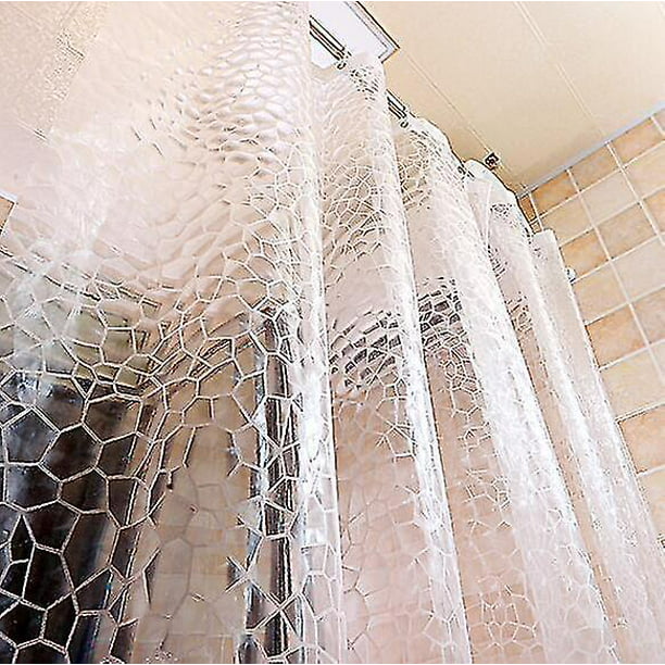 Cortina de ducha transparente, Mode de Mujer