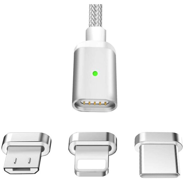 1 Par Protector Cable Usb Cargador iPhone Android Clasico