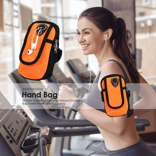 Deportes Jogging Gym Brazalete Running Bag Teléfono móvil Case Holder Bag  (Negro) Tmvgtek Otros Deportes y Recreación