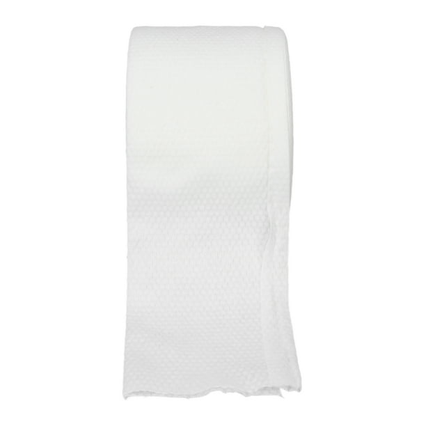 1 rollo (100 toallas desechables para la cara, toallas desechables de  limpieza, bolas de algodón e hisopos, toalla de viaje (blanco) cara abombada