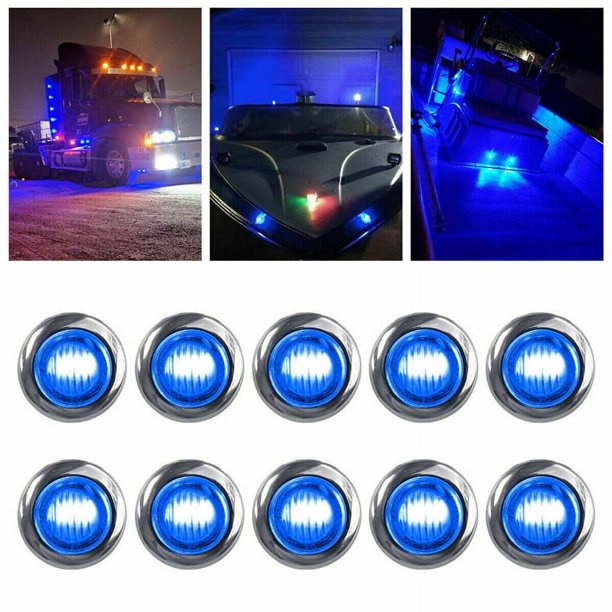 luces para trailer LED traila remolques camion truck luz leds rojo ambar  12v 24v