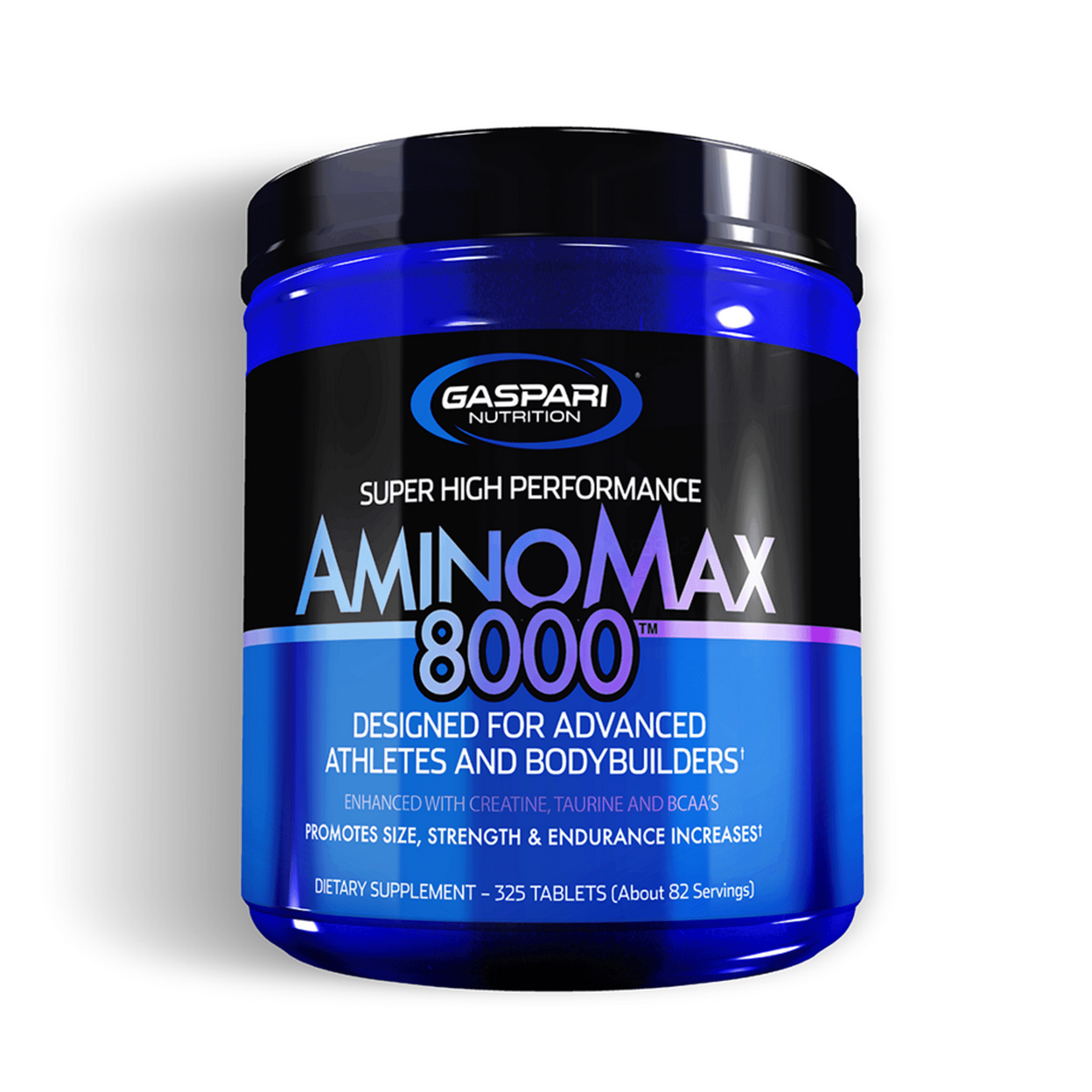 Aminoácidos gaspari nutrition aminomax 8000 325 tabletas gaspari nutrition aminomax 8000