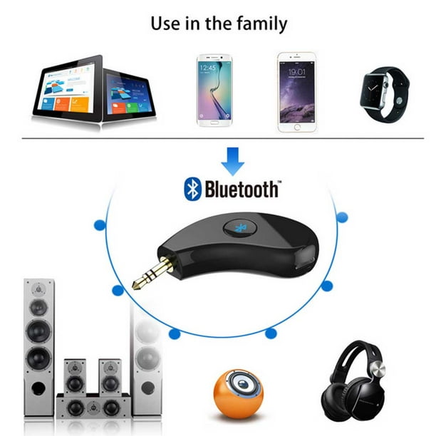 Receptor Aux 3.5 Audio Bluetooth Auto Coche Manos Libres