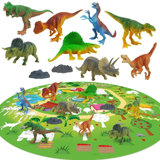 16 figuras de animales de granja, figuras realistas de animales de granja,  mini juguetes de animales de granero, juguetes educativos de aprendizaje