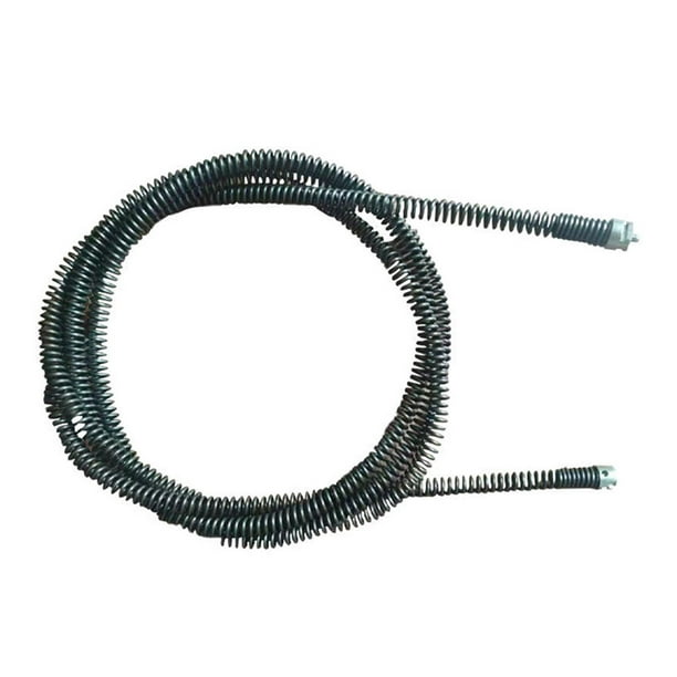 Serpiente de barrena de tambor limpiador de drenaje de alimentación  eléctrica de 1/2 pulgada por 50 pies (tubos de 1 a 4 pulgadas) con GFCI