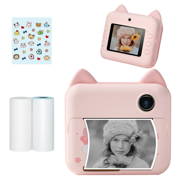 P1 Kids Camera 32GB Impresora de fotos con cámara instantánea para niños  2.4
