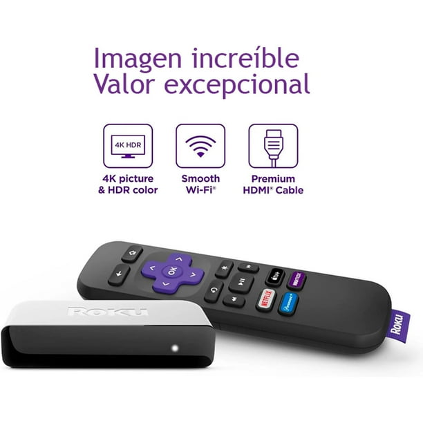 Tv box Roku Roku Streaming Stick 4K 2021 Dispositivo de transmisión 4K /  HDR / Dolby Vision con Roku Voice Rem