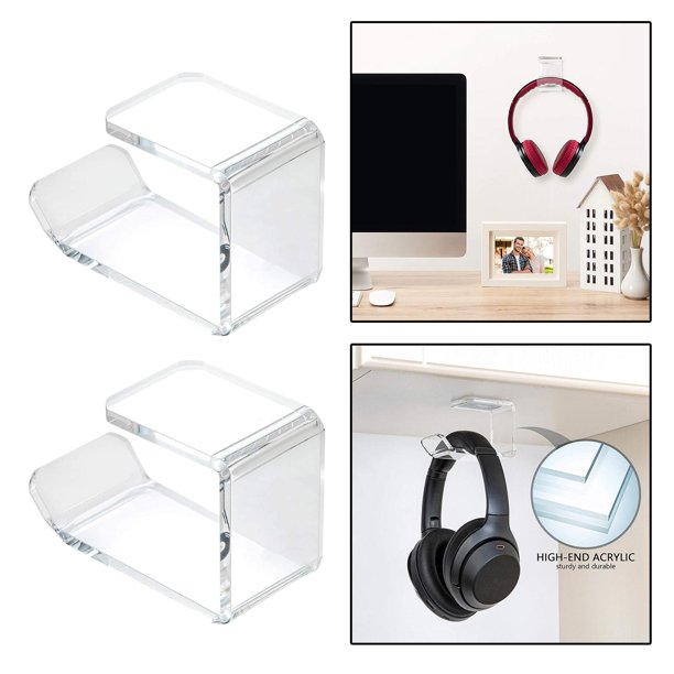 Comprar Soporte para auriculares, gancho para colgar auriculares con cinta  adhesiva para escritorio, PC, Monitor, accesorios para auriculares