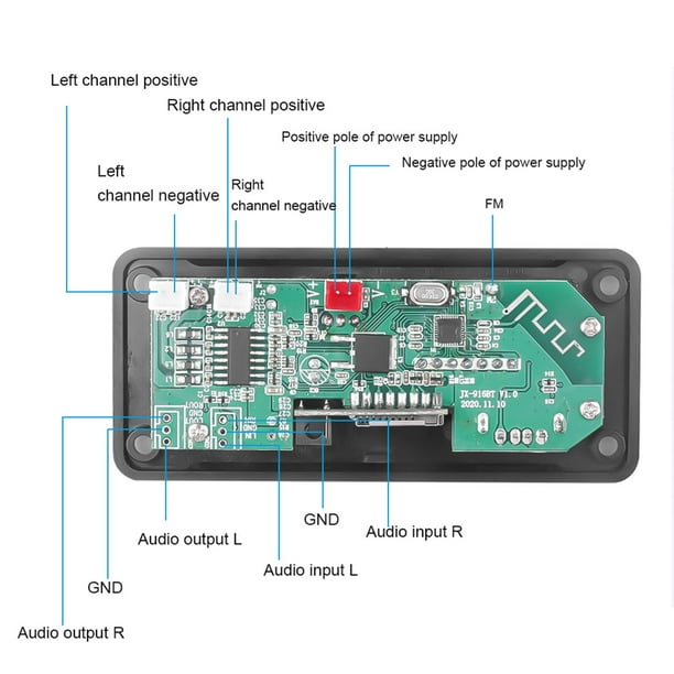 Módulo mp3 para bocinas bluetooth