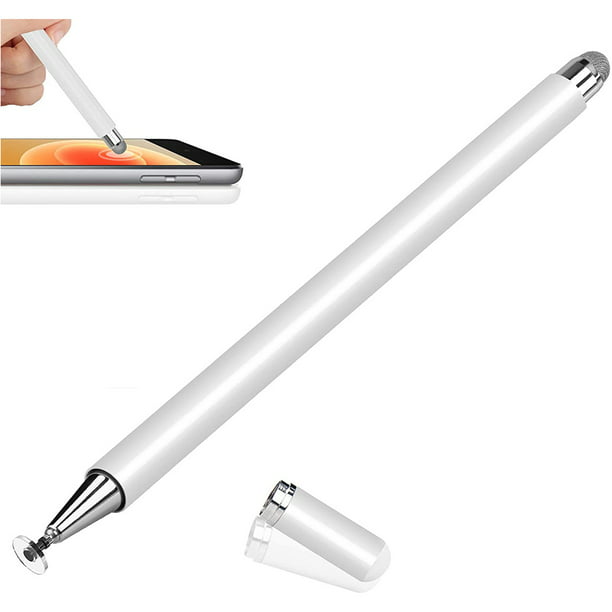Universal blanco lápiz óptico para pantalla táctil de tabletas de