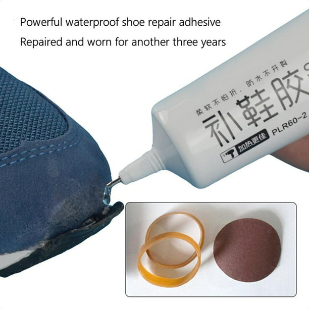 Pegamento para zapatos, sellador de reparación universal, zapatos de  reparación de secado rápido para neopreno (60g)