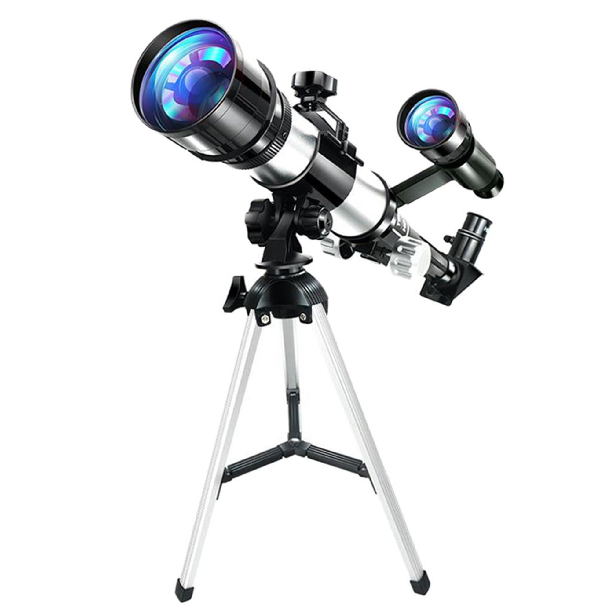 Telescopio para niños de 8 a 12 años, telescopio astronómico portátil para  principiantes, niños y adultos, aumento de 90X, telescopio reflectante para