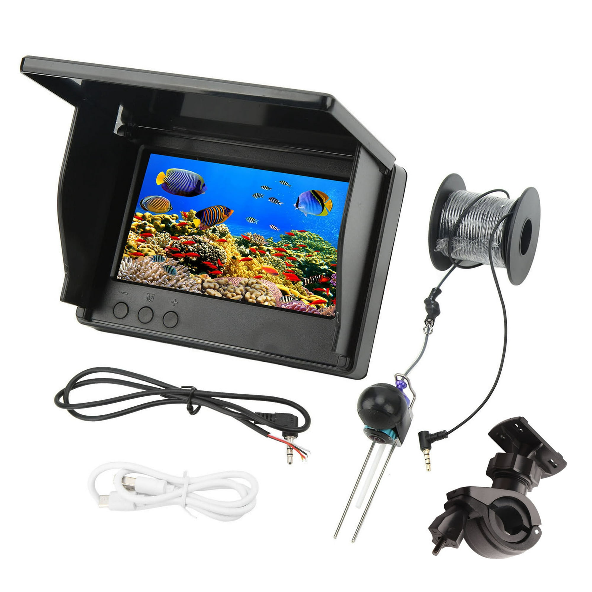 Cámara portátil buscador de peces, cámara subacuática Visual HD, sonda de  peces subacuática, cámara de pesca impermeable, resultados impresionantes