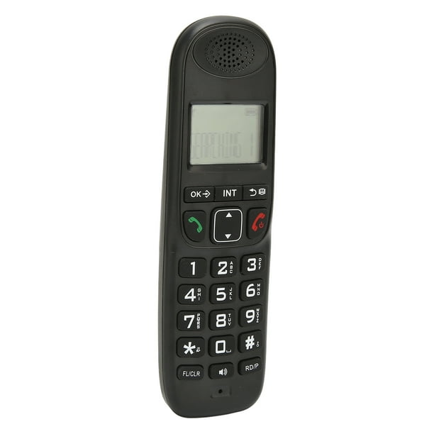 PenRux Teléfono Inalámbrico de Mano, Llamadas Manos Libres Teléfono  Inalámbrico de Marcación Limitada para el Hogar para la Oficina para los  Negocios (Enchufe Estadounidense) : : Electrónicos