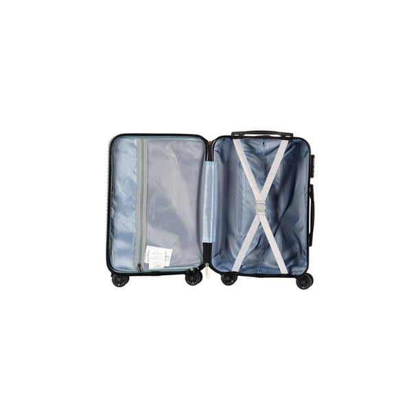 Set 3 Maletas de Viaje, Texturizadas, G (25 kg), M (20 kg), Carry On (10  kg), Varios colores gris Travel Elite 