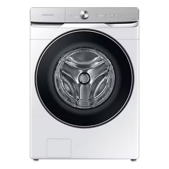 lavadora inteligente de carga frontal 25 kg con ai wash color blanco samsung wf25a8900aw