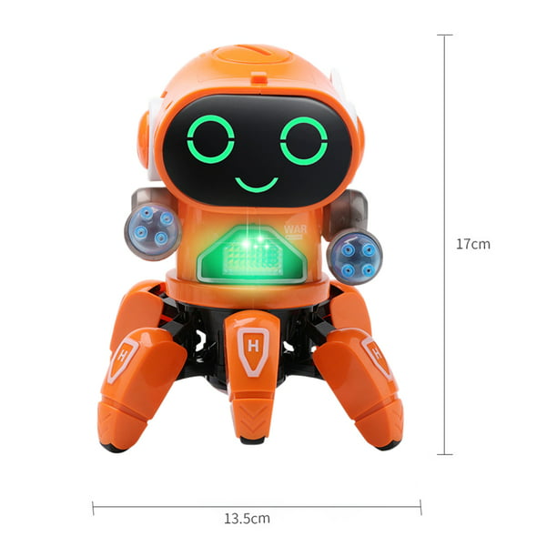 claro tanto vestir Juguete Educativo Robot eléctrico inteligente de 6 garras, Robot de baile  musical para cantar, juguetes para niños y niñas Tmvgtek libre de BPA |  Bodega Aurrera en línea