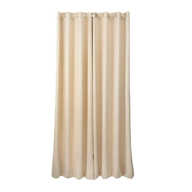 Cortinas gruesas de terciopelo beige crema de 84 pulgadas de largo, paneles  de cortina de privacidad para fondos de pared, cortinas de ventana para