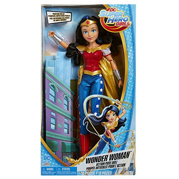fondo de pantalla Enlace Afirmar DC Super Hero Girls Wonder Woman Action Pose Muñeca DC Super Hero Girls  39897593609 | Bodega Aurrera en línea