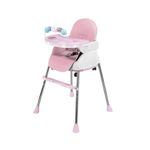silla de bebé para comer 3 en 1 color rosa cokibú sbebe1rs