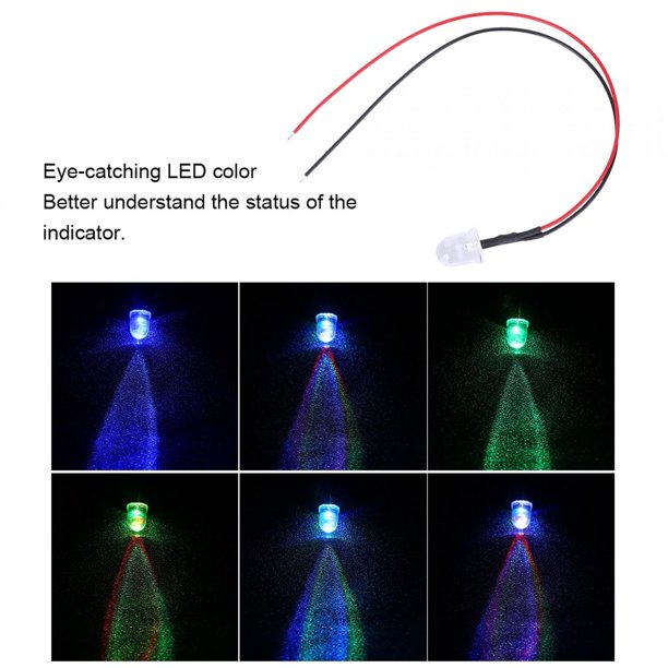 Cuentas De Luz De 5 Mm Y 10 Mm, Mini Luces De Diodo Led, Kit De