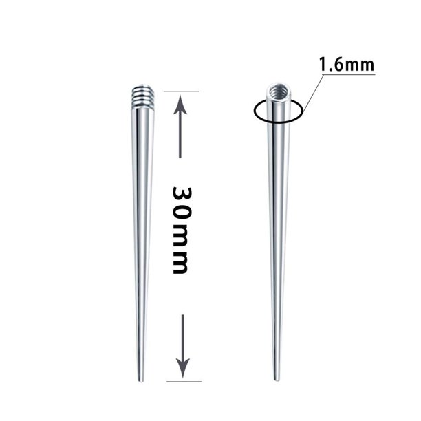 Stainless Steel Insertion Pin Taper Piercing Tool