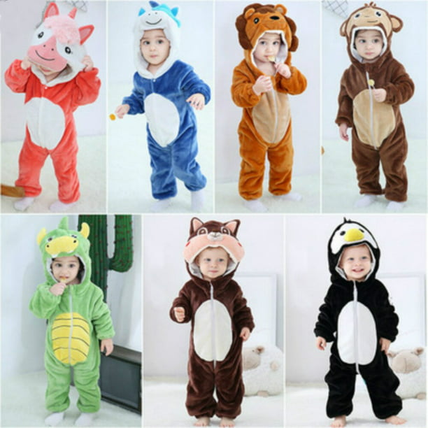 Mamelucos de Cosplay de animales para bebés, mono de dibujos animados, trajes para niños pequeños, d Gao Jinjia Walmart en línea