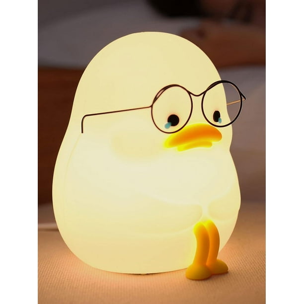 Luz nocturna para niños: lámpara de silicona premium Cry Duck, luz nocturna  linda y regulable para un ambiente relajante a la hora de dormir YONGSHENG  8390614685673