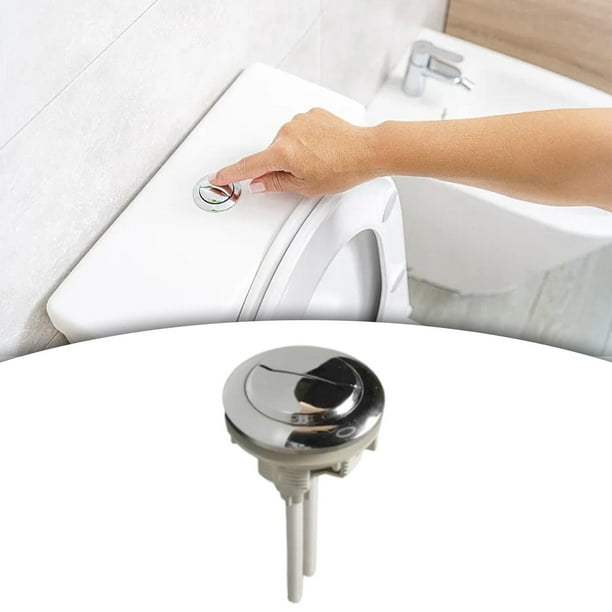 Reemplazo universal del botón pulsador de doble descarga para el tanque de  la cisterna del inodoro oso de fresa Hogar