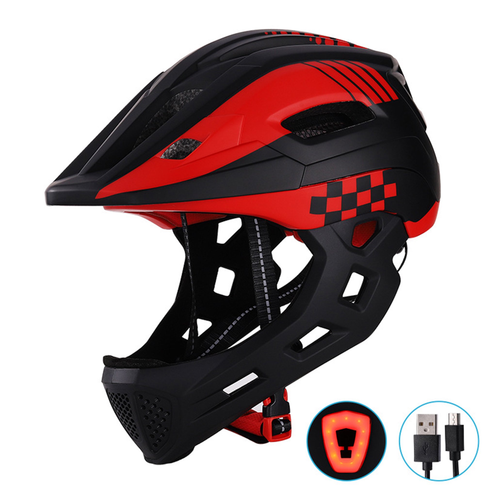 Casco de bicicleta para niños 3-13 años Casco de scooter para bebés Niñas  Niños Protección L