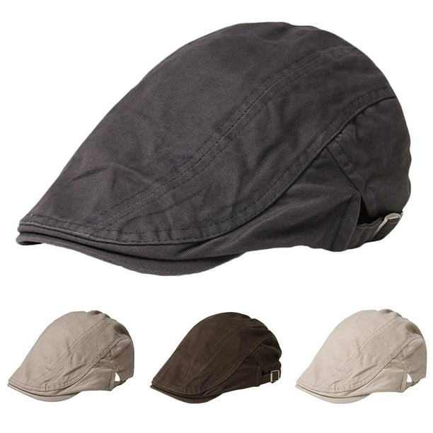 Gorra Plana de Cómoda Sombrero para golf Apariencia Atractiva Fácil de  Llevar - color , 55-60 cm marrón Yinane Gorra Plana