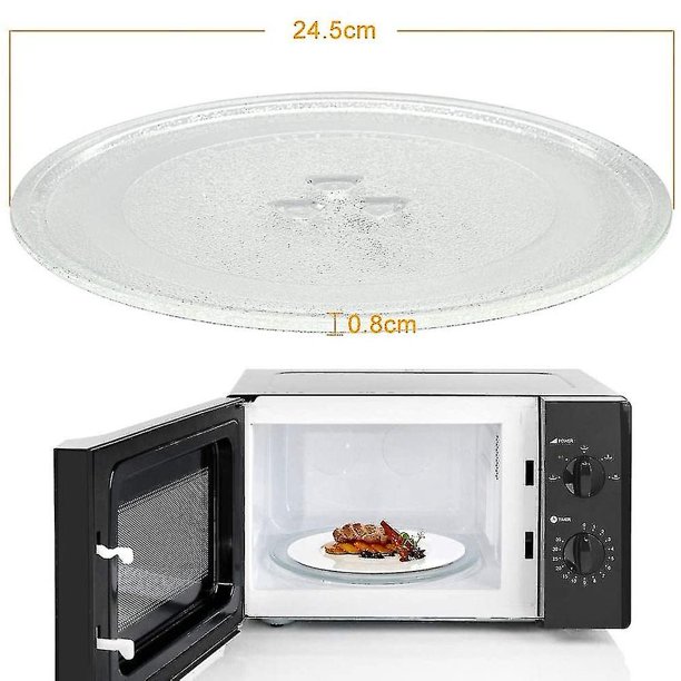 Plato Para Microondas de 24.5 CM