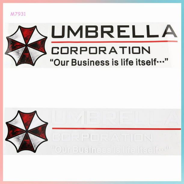 Umbrella Corporation Logo Black Sign, nes de umbrella corporation