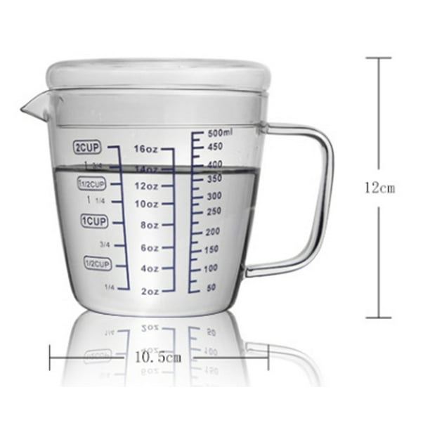 Taza medidora de Jarra de leche apta para microondas para hornear El  115x11x75 cm Sunnimix Taza de medir