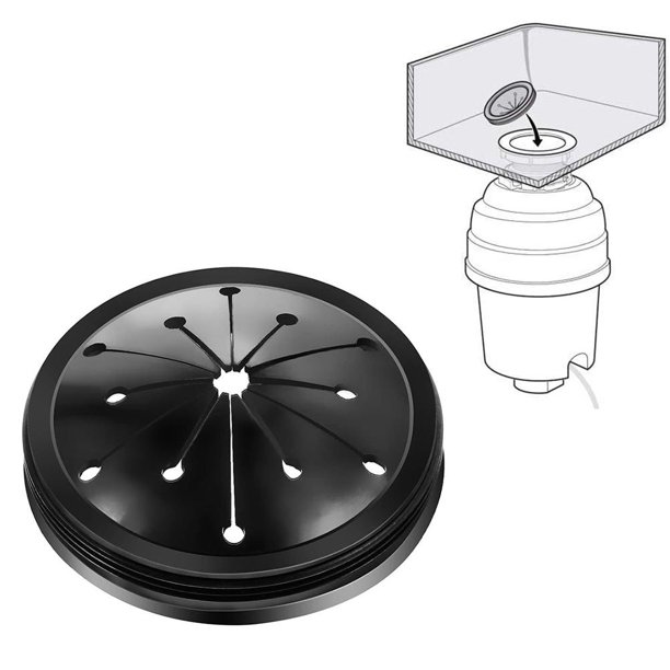 3 Protector contra salpicaduras y tapón para fregadero para triturador de  basura