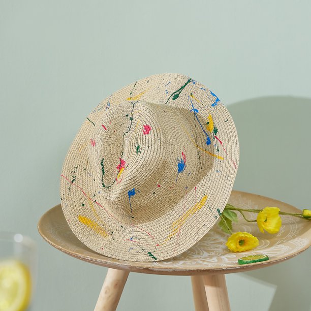 Mujeres Hombres Sombrero para el sol de á Sombreros para el sol Visera para  el sol Niñas Señora Protección Playa Boho Sombreros de , beige 2 Hugo