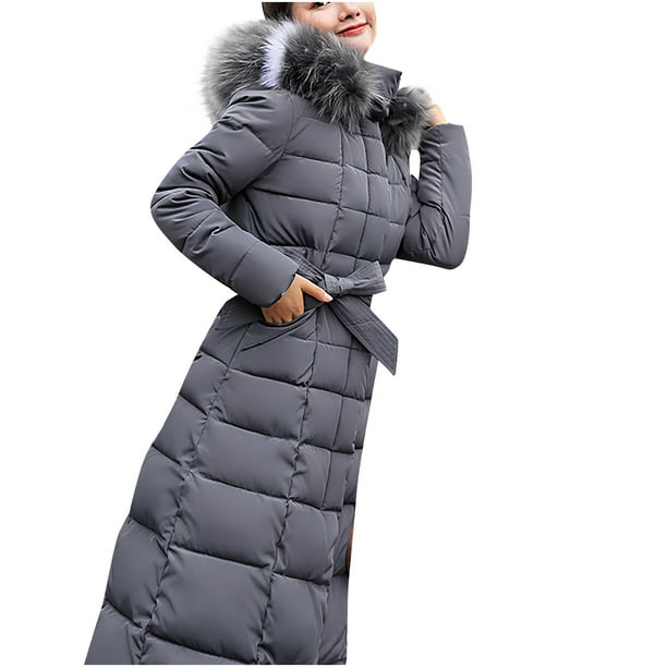 Abrigos de invierno para mujer Abrigo acolchado de cuello largo de moda  Abrigo grueso delgado Chaque Odeerbi ODB-3