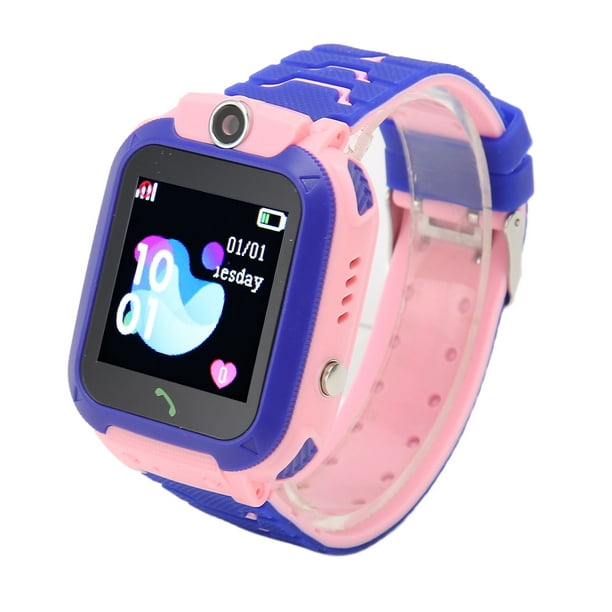 Reloj inteligente para niños, IP67, impermeable, reloj inteligente para  niños y niñas, con pantalla táctil, 5 juegos, alarma de cámara, llamada  SOS
