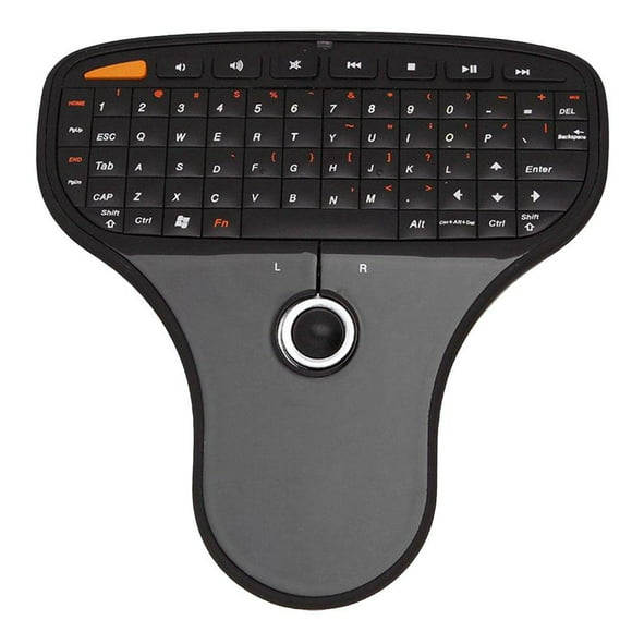 n5901 mini wireless multimedia remote keyboard air mouse con trackball