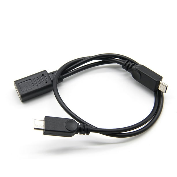 Adaptador USB C a USB 3.0, adaptador USB C hembra a USB macho, adaptador  USB C a micro USB, adaptador micro USB (hembra) a USB C (macho) con cordón
