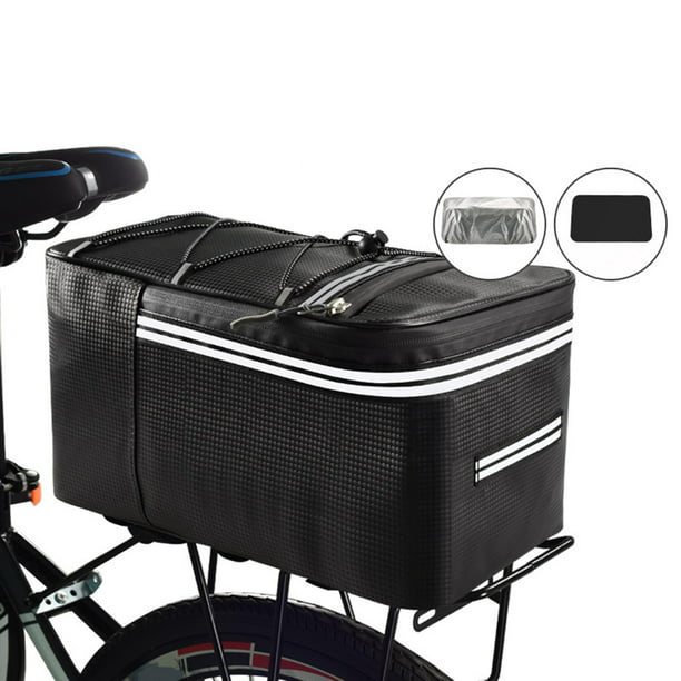 Comprar Bolsa para sillín de bicicleta, bolsa impermeable para asiento de  bicicleta, bolsa para poste de asiento trasero reflectante para ciclismo,  gran capacidad