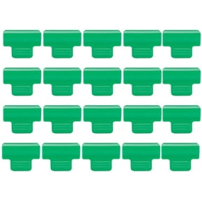20 piezas abrazaderas de película cubierta de plástico para plantas de invernadero hebilla de película Clip suministros de jardinería 2,0x1,4x0,8 pulgadas JAMW Sencillez