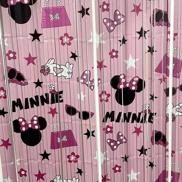 Set De Cortinas Para Cuarto De Niñas Minnie Mouse Decoracion