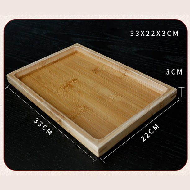 Tabla de Corte y de Servir Cuadrada de Madera 33cm