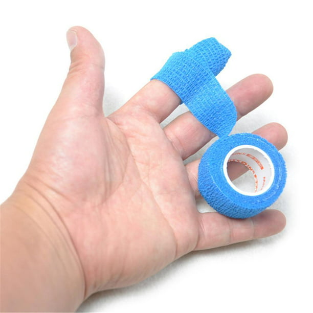 8 rollos de cinta adhesiva elástica para vendaje médico, cinta deportiva,  cinta elástica flexible para la piel, tiras para tobillo, rodilla,  esguinces