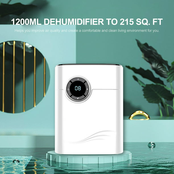 Mini deshumidificador 2,5 L 42 W 400 – 500 ml/día deshumidificador