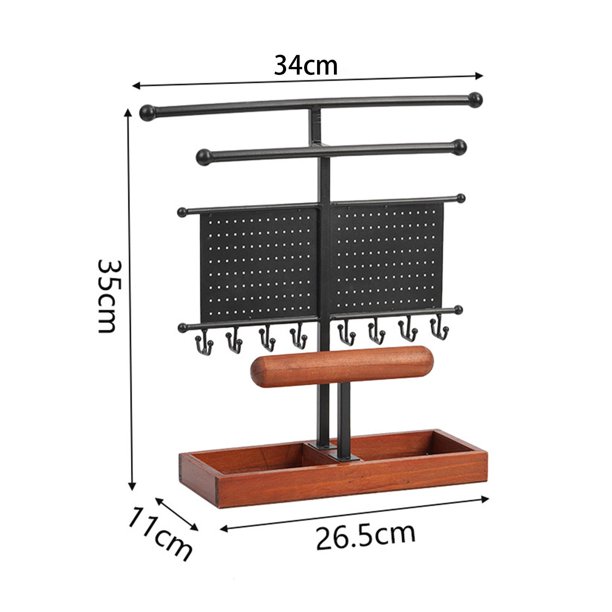 Soporte organizador de joyas, soporte para joyas de varios