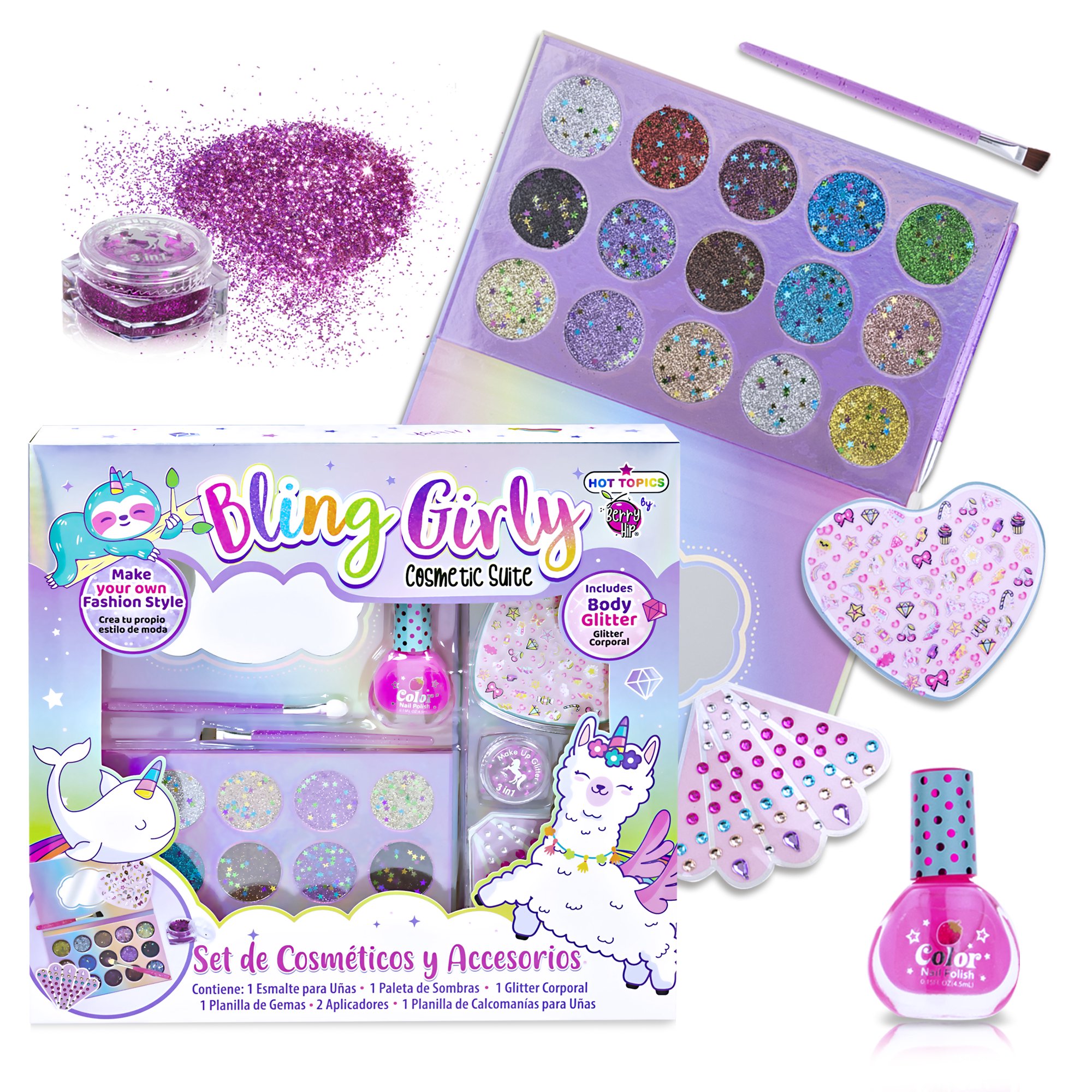 Juguetes de Maquillaje para , de Maquillaje Musical para Niña, Juguete para  Juego de Imitación, Maquillaje, Cosméticos para Niñas, de 6 perfke