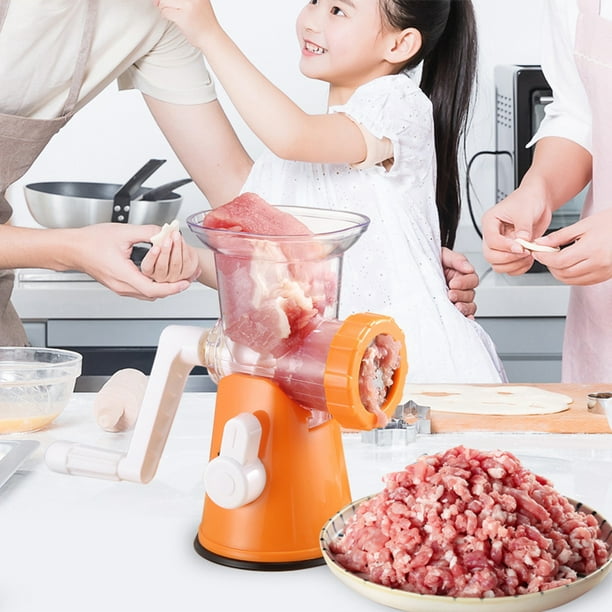 Picadora de carne manual Picadora de alimentos Procesador de carne