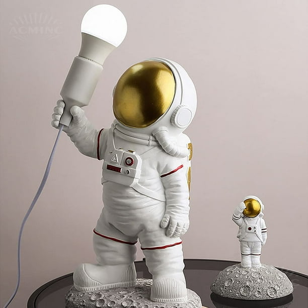XDJ LED Astronauta Lámpara De Escritorio/Lámpara De Pared, para Niños con  Enchufe Y Cambia, Moderno Decorativo Explorar Encendiendo, para Niños